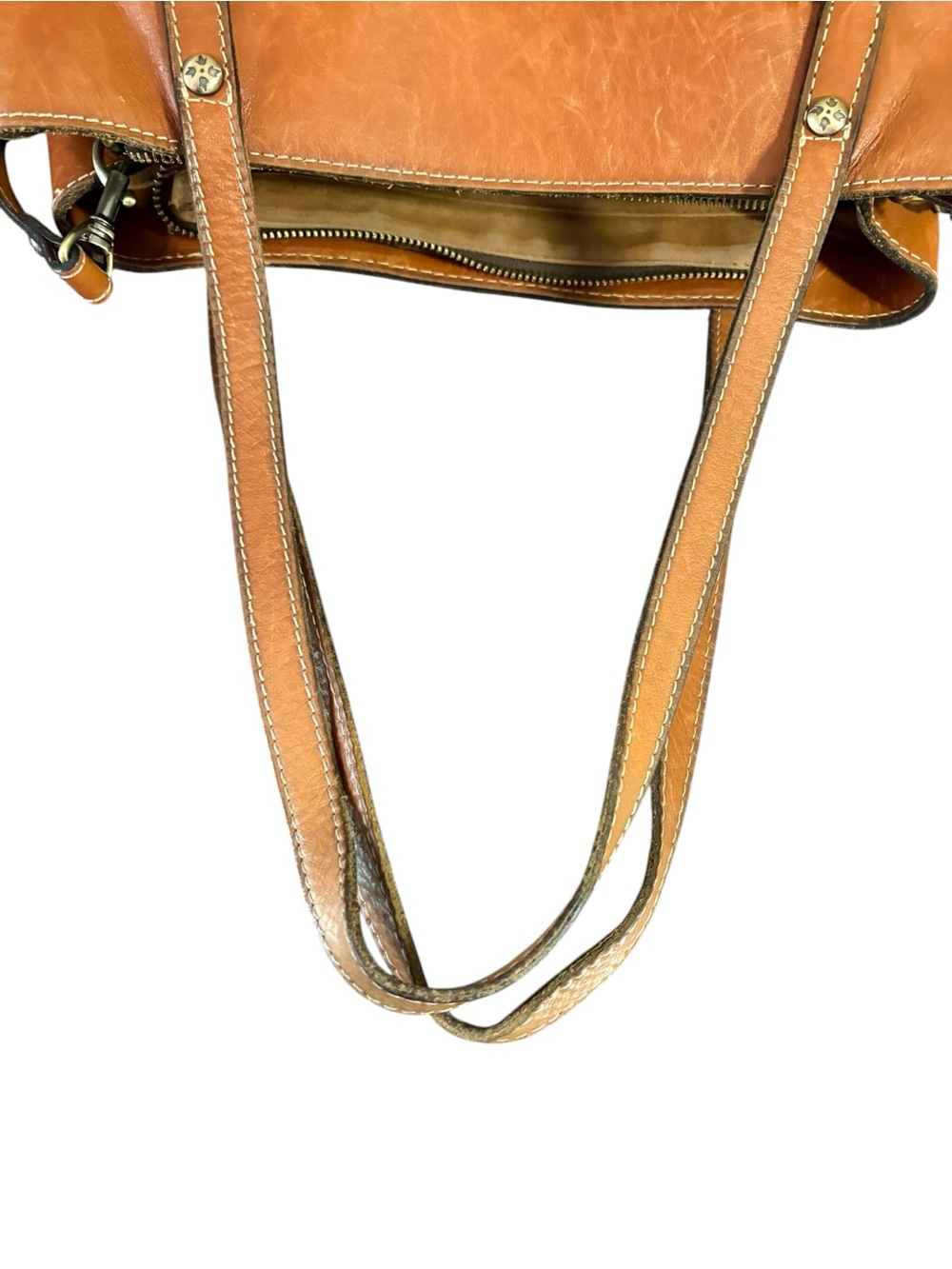 Patricia Nash Leather Crossbody Shoulder Bag Boho Satchel - Picture 10 of 16